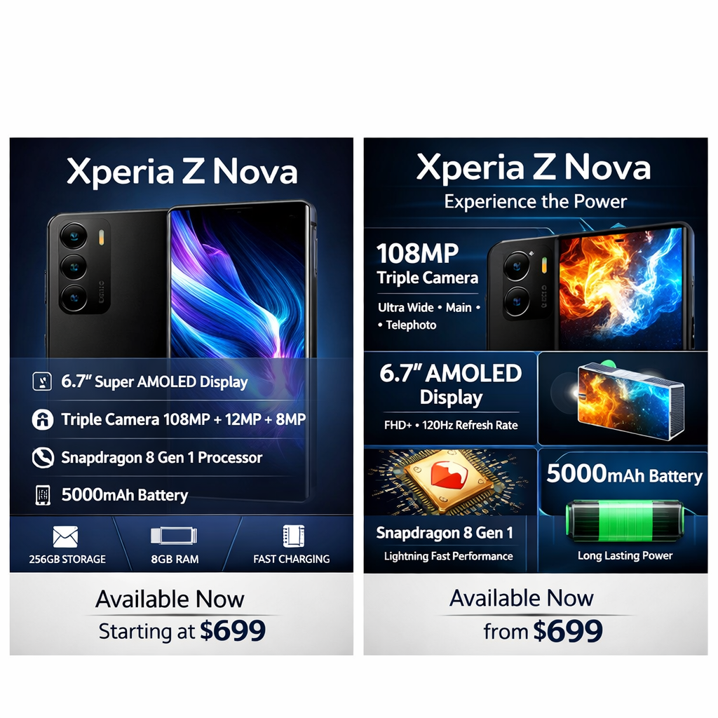 Xperia Z Nova 8GB 256GB