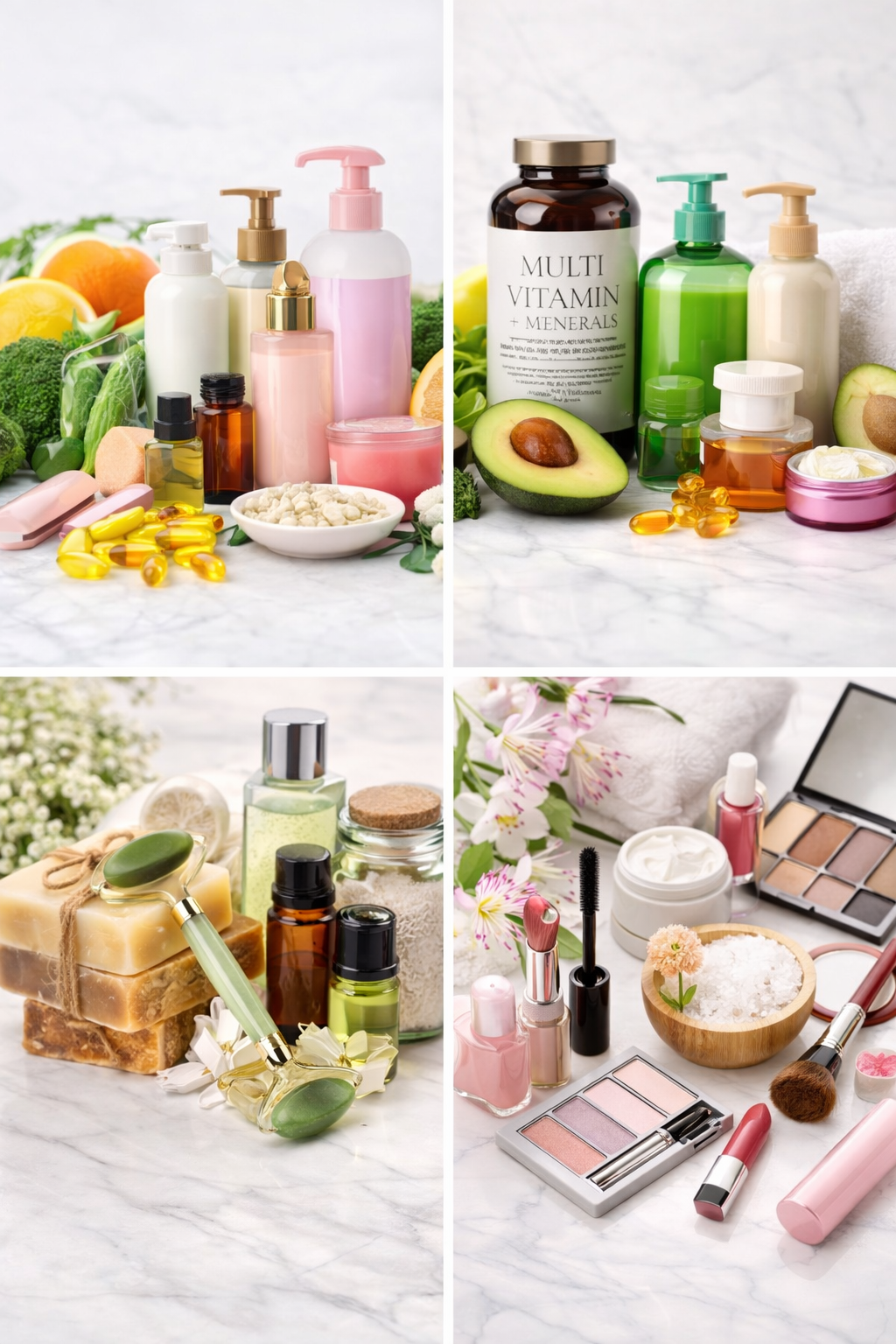 Natural Beauty & Skincare Products Combo