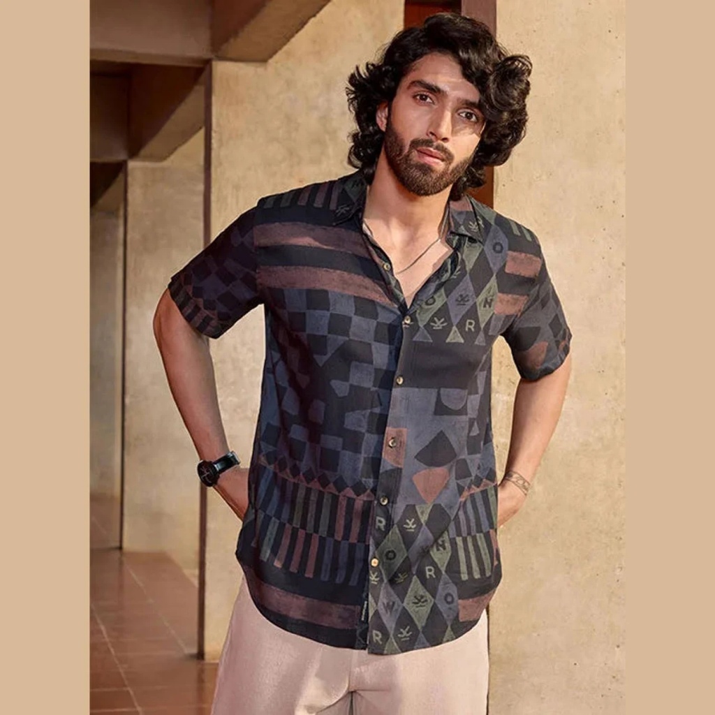 WROGn AOP Flowy Shirt