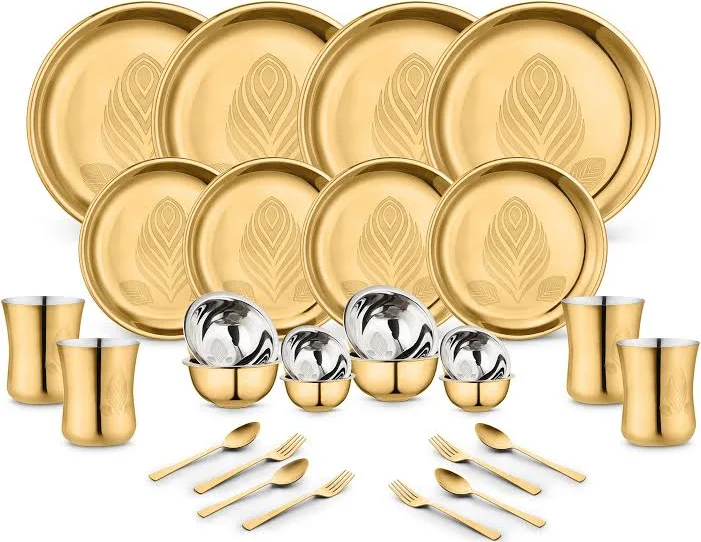 Classic Essentials Stainless Steel Dinner Set
