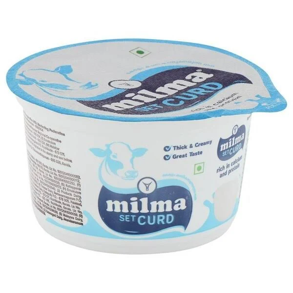 Milma Set Curd 200 g (Cup)
