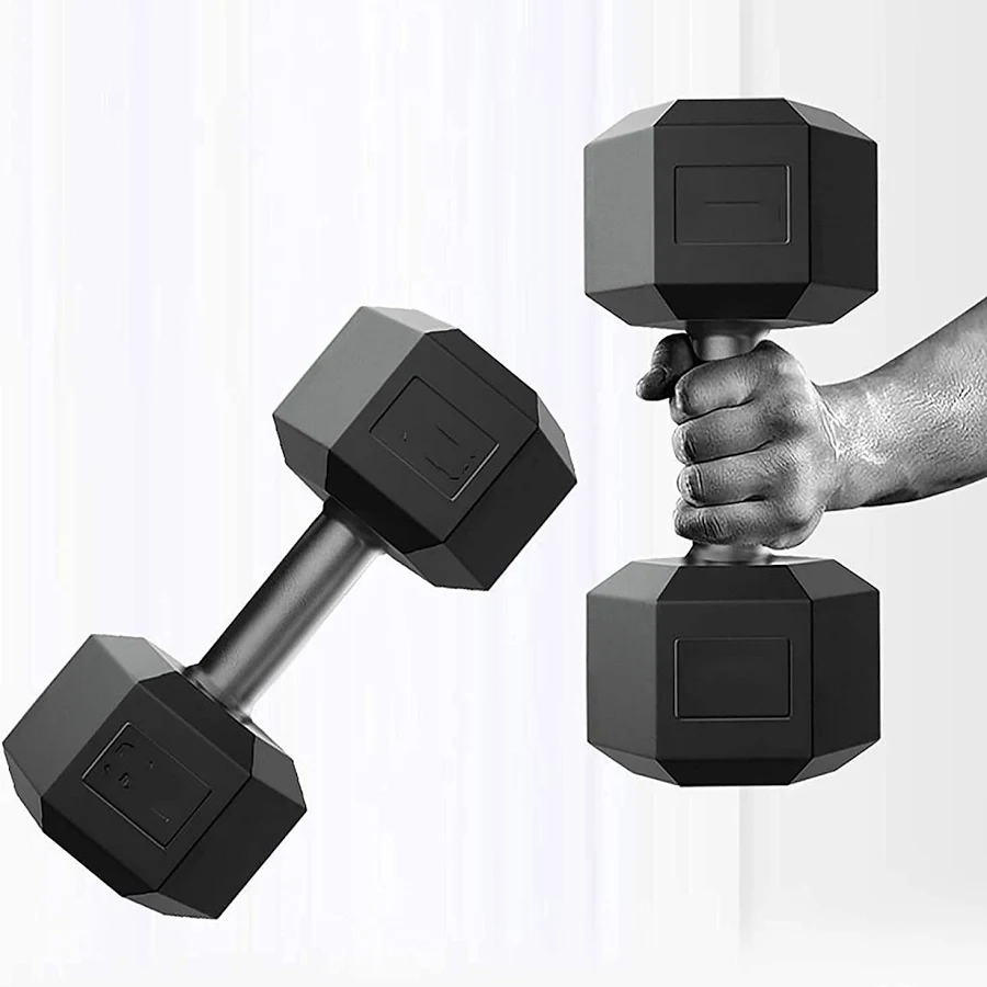 Aman Fit Pvc Set 3kg X 2 Pcs, 1 Pair , Hex , Home Gym