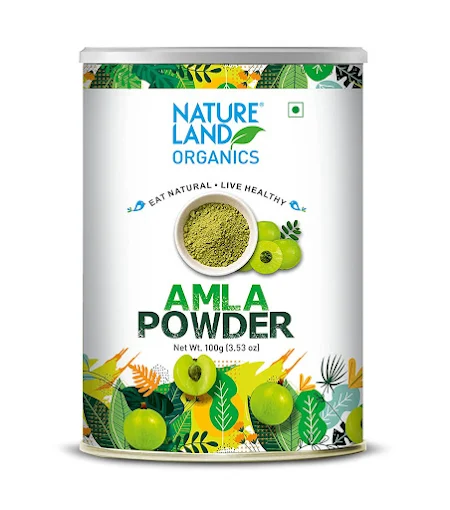 Natureland Organics Amla Powder 100g