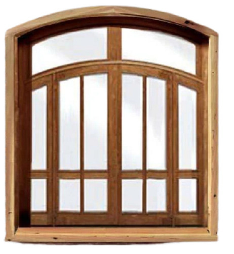 5 Feet Rectangular Polished Solid Wooden Window