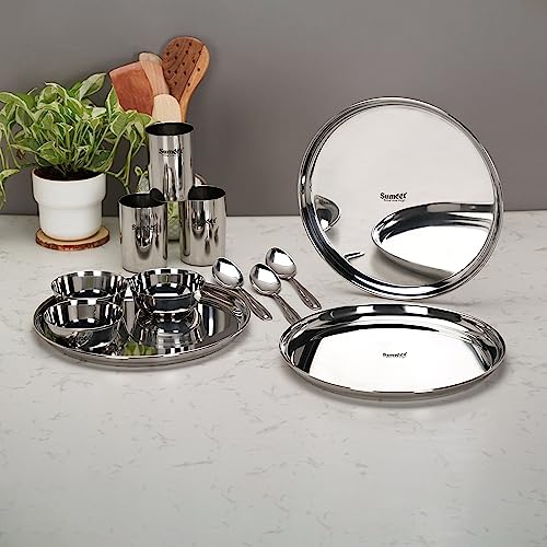 Premium Stainless Steel Dinner