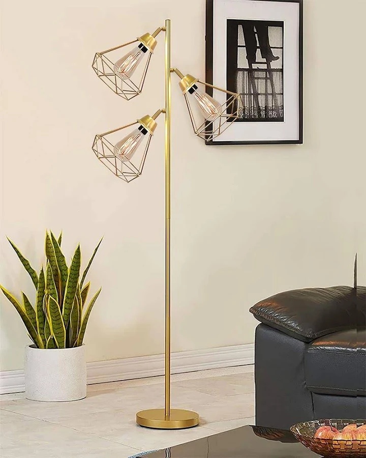 Industrial Tree Floor Lamps