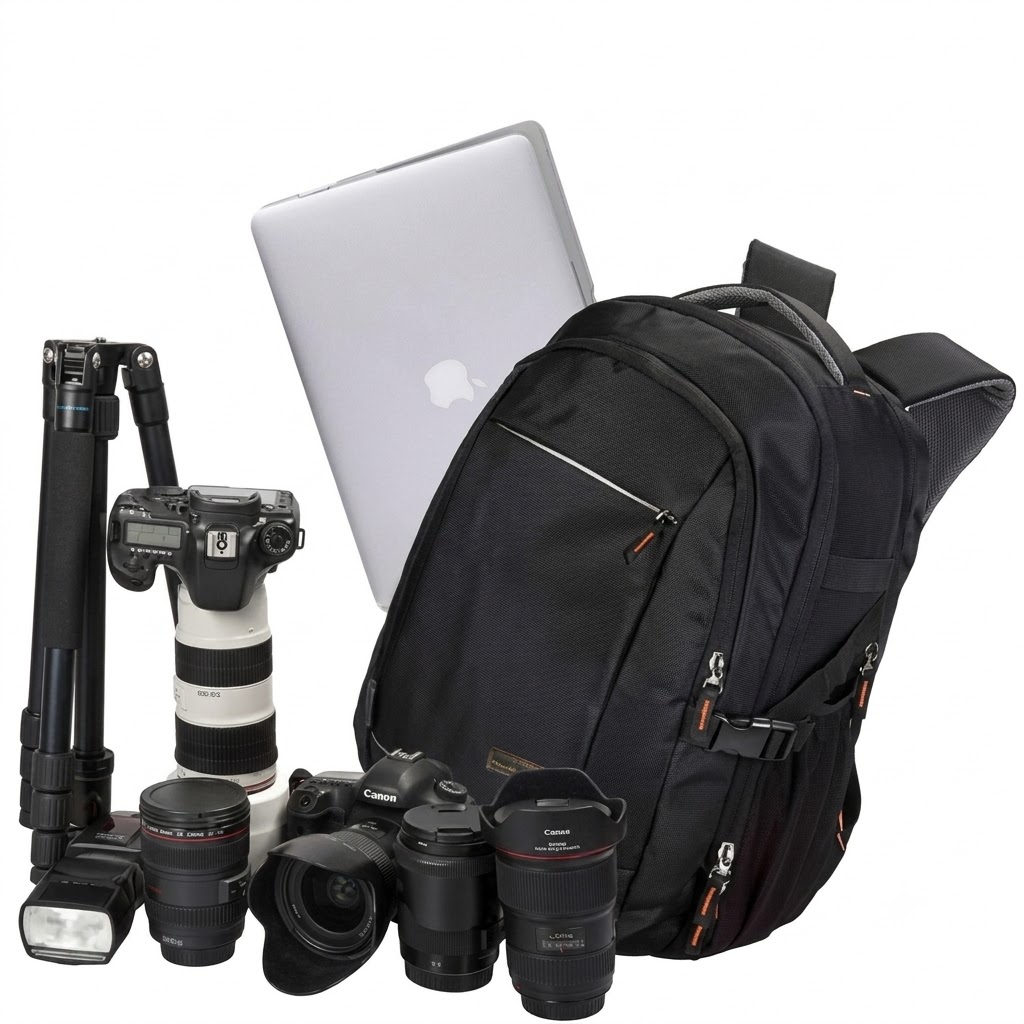 laptop and camera travvel bags