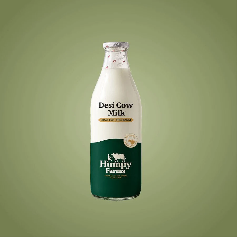 Desi Cow’s Milk (Glass Bottle)