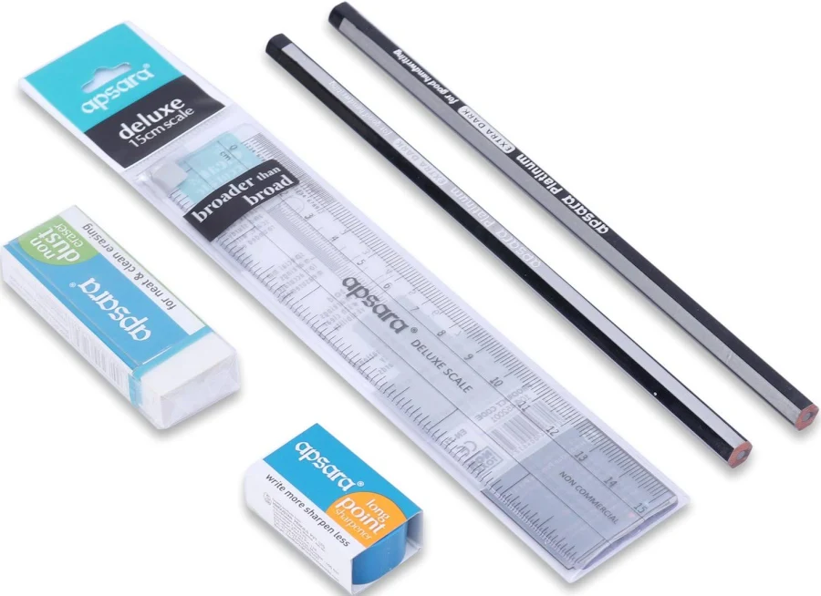 Apsara Platinum Stationery Kit – Pack of 5