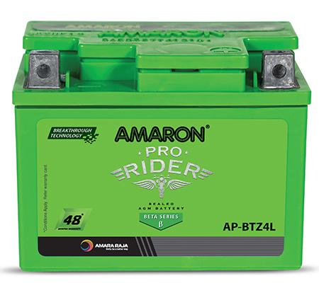 AMARON PRO Bike Rider Two Wheeler Battery APBTZ4L (ABR-PR-APBTZ4L)
