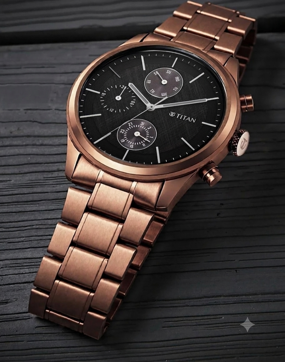 Titan Men’s Neo Splash Analog Watch