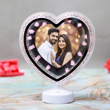 Heart-Shaped Photo Frame