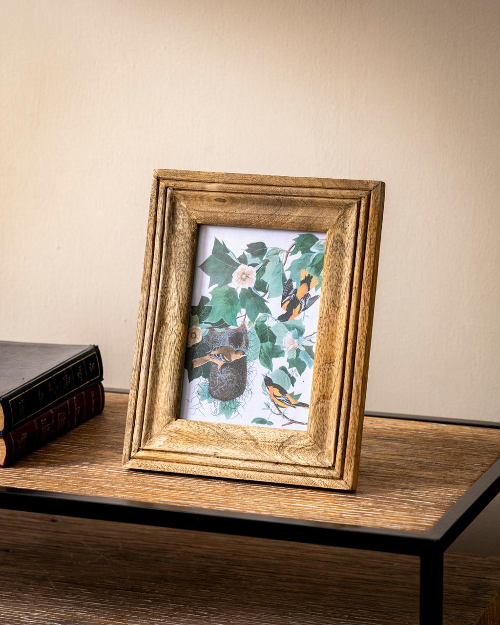 Classic Wooden Photo Frame