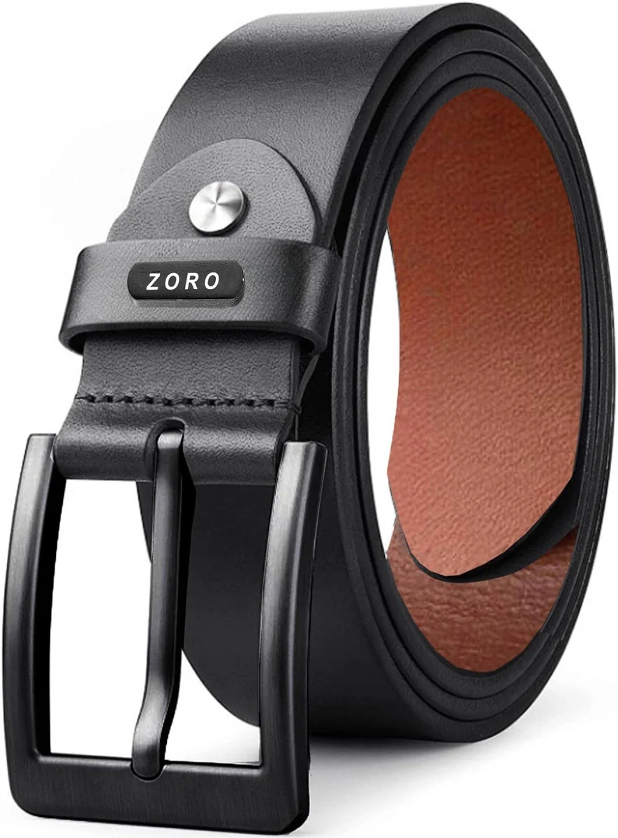 ZORO Men’s Genuine Leather Belt