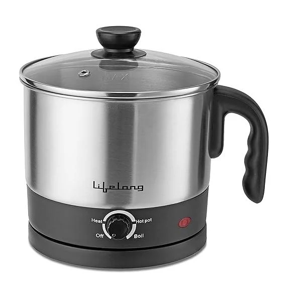 Multifunction Cooker/Kettle 1.5 litres Silver llmc01