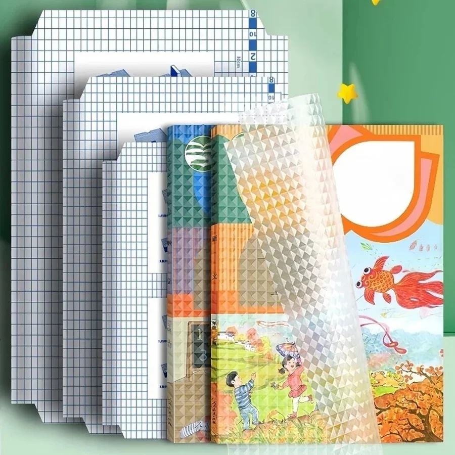 PVORA Transparent Self Adhesive Book Cover Sheets