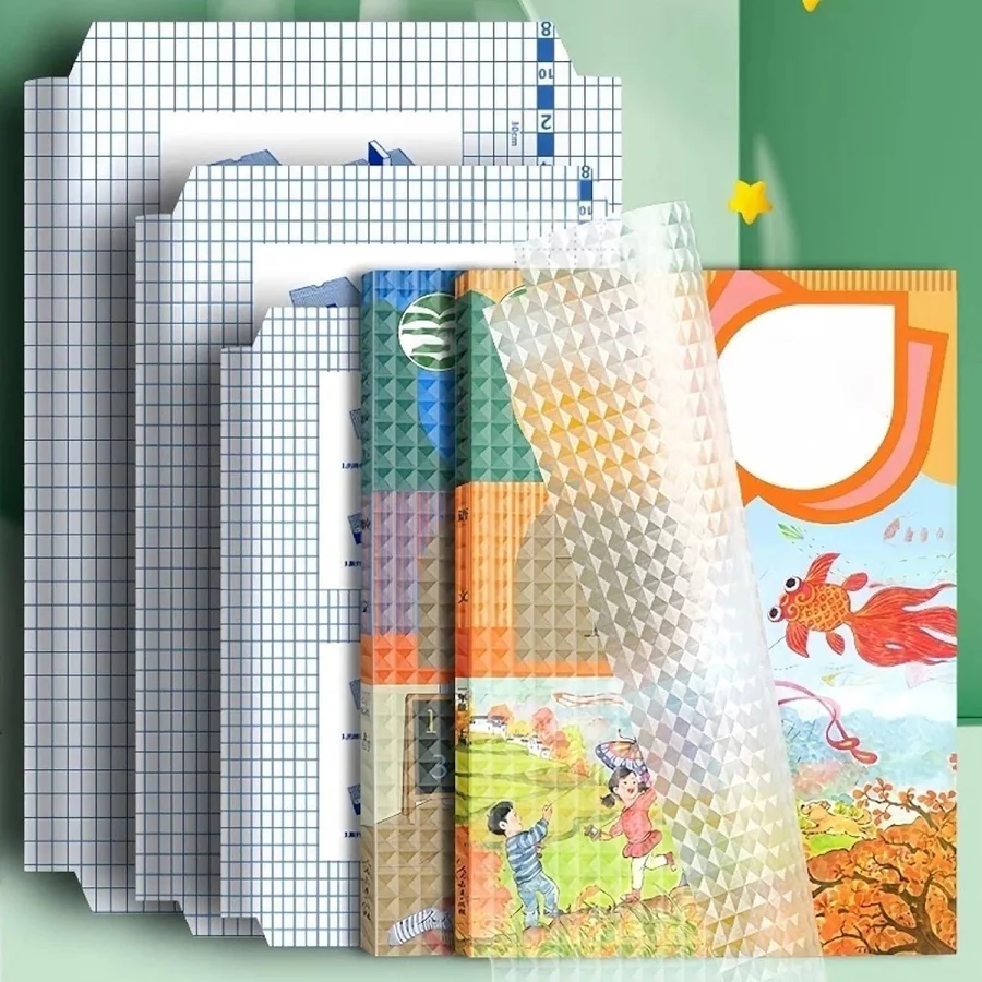 PVORA Transparent Self Adhesive Book Cover Sheets