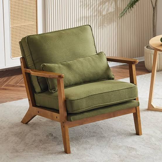 . Mid-Century Accent Chair