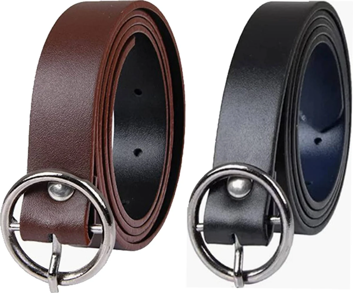 Shopbreak Women’s Formal Multicolor Synthetic Belt