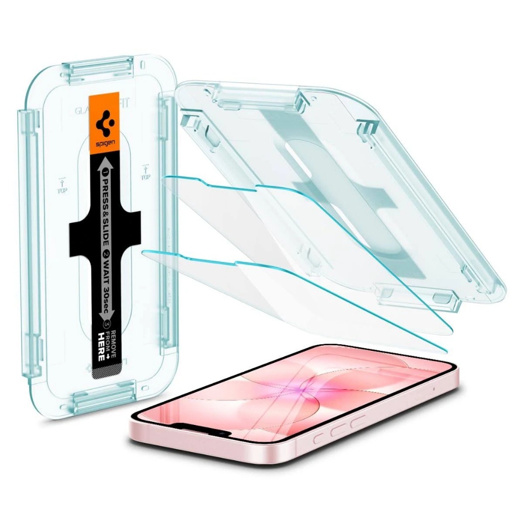 Spigen EZ Fit GLAS.tR Tempered Glass (2 Pack)