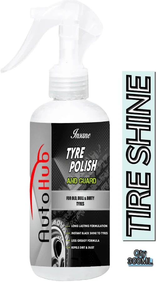 Auto Hub Tyre Polish for Car & Bikes for Tye Shine