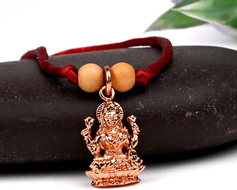 Mahalakshmi Locket in Panchdhatu