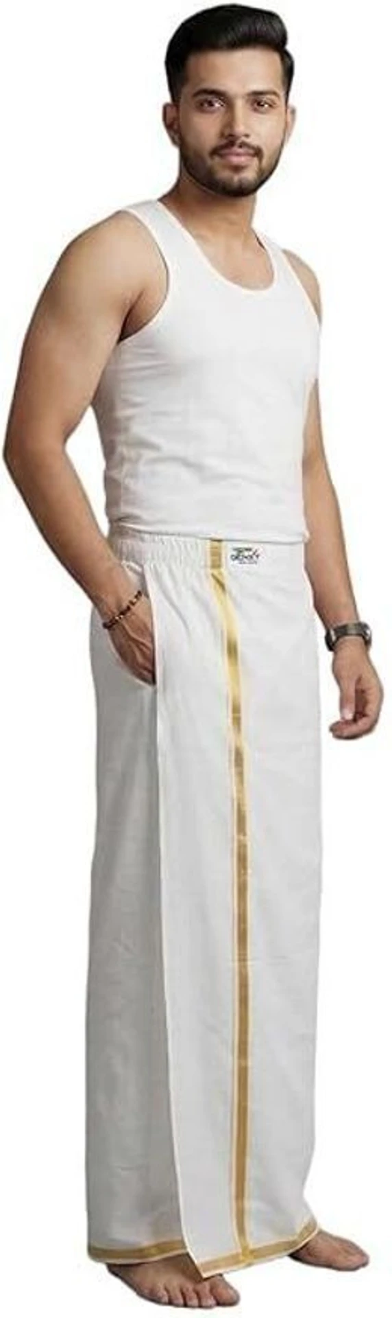 Ramraj Cotton Genxt Insta Ready-to-Wear Dhoti
