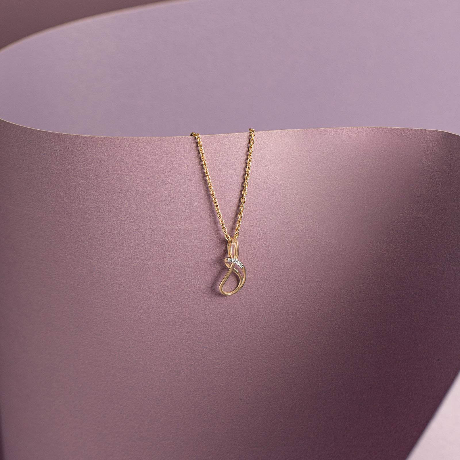 Twirlex Diamond Pendant