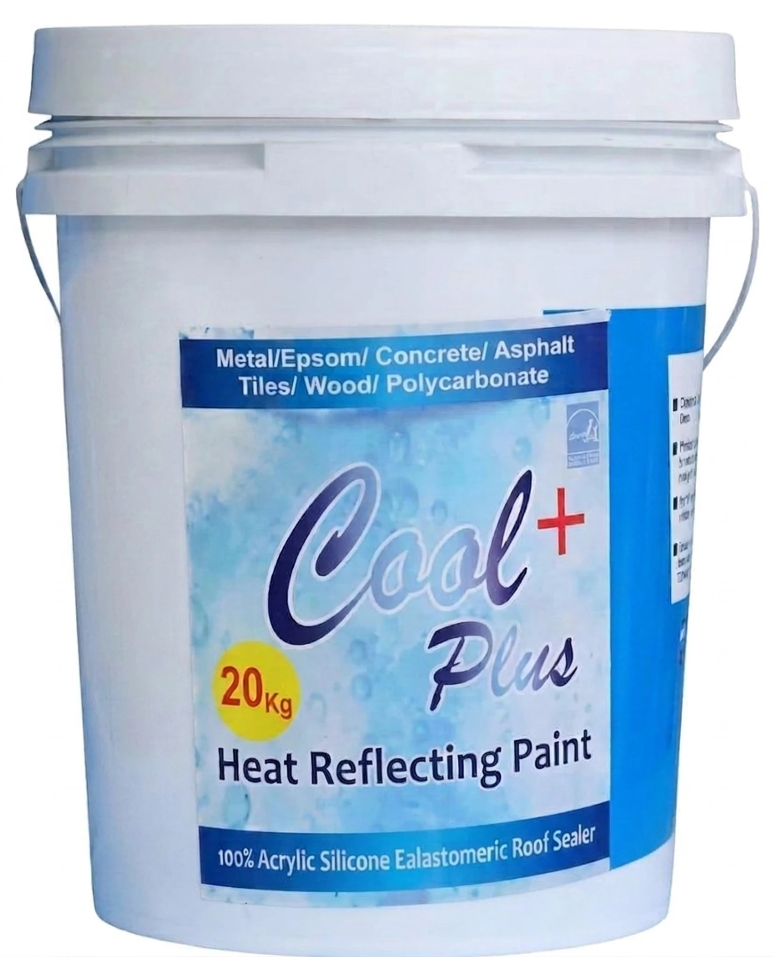 INVENTO CoolPlus001 White Functional Wall Paint (1 L)