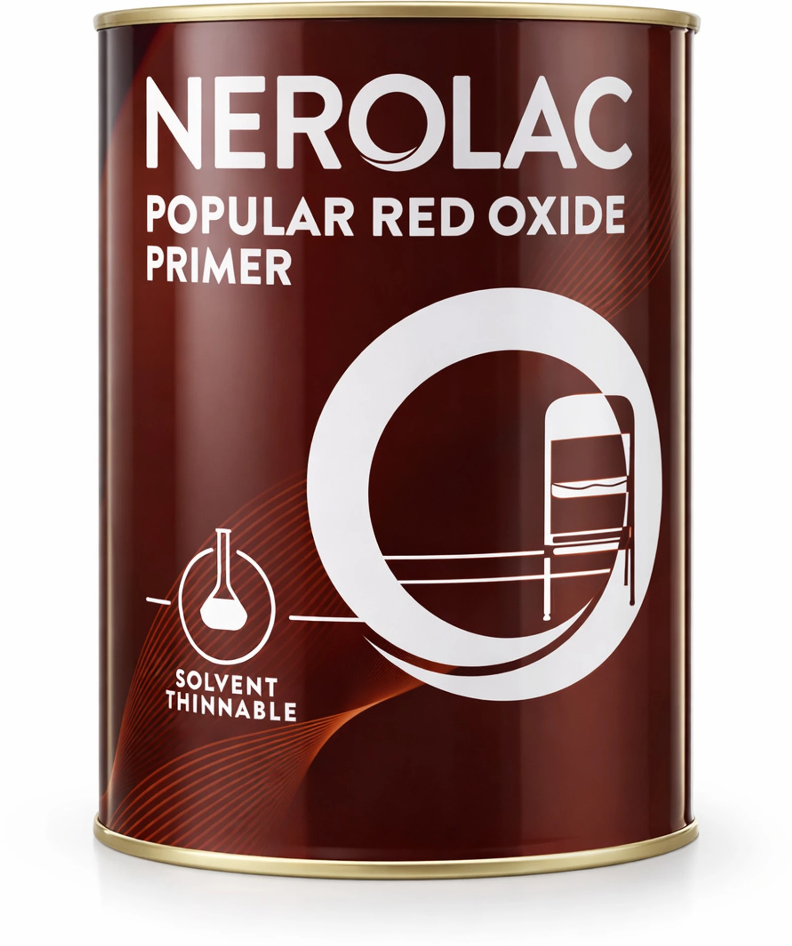 NEROLAC Red Oxide Metal Primer – Rust Protection Primer