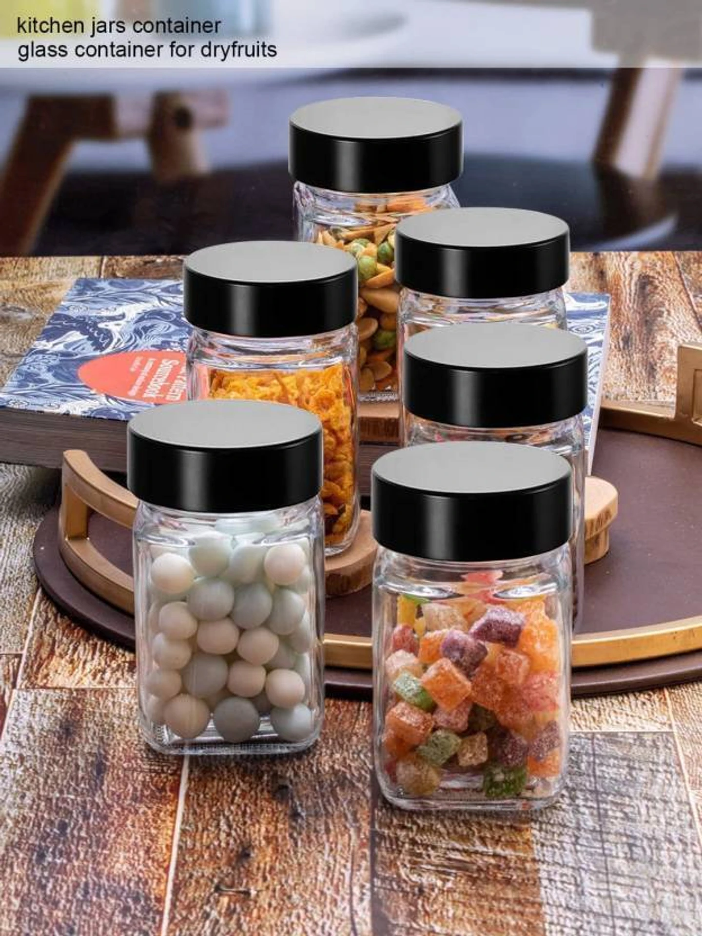 Glass Grocery Container – 300 ml