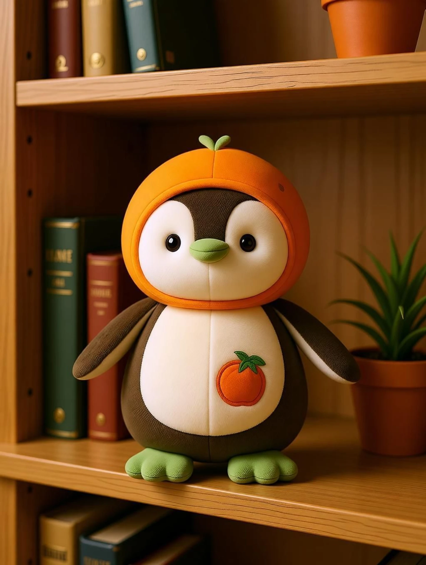 Soft toys Fruit Penguin gift for girls teddy bear