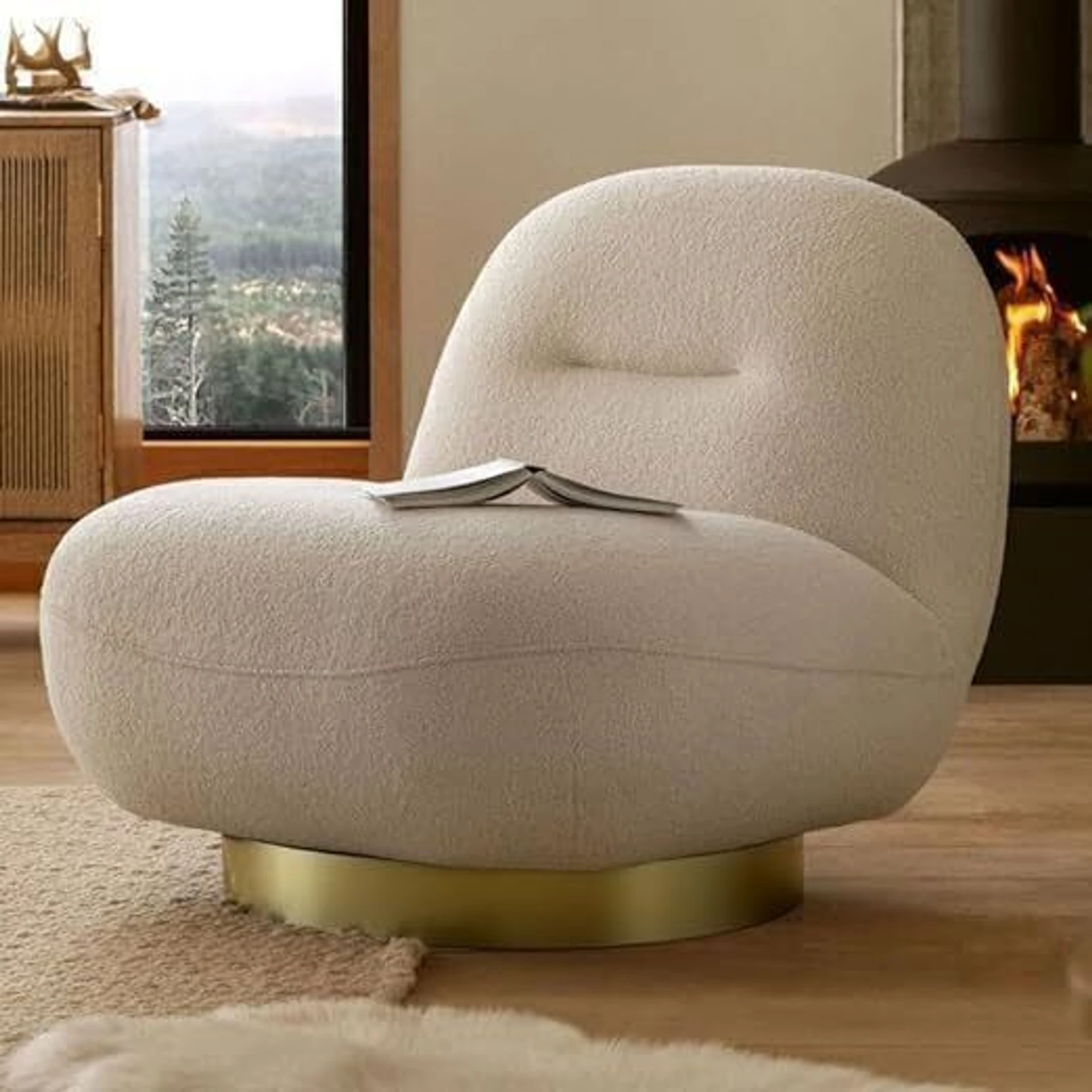 Kingsman Furnitures Otis Swivel