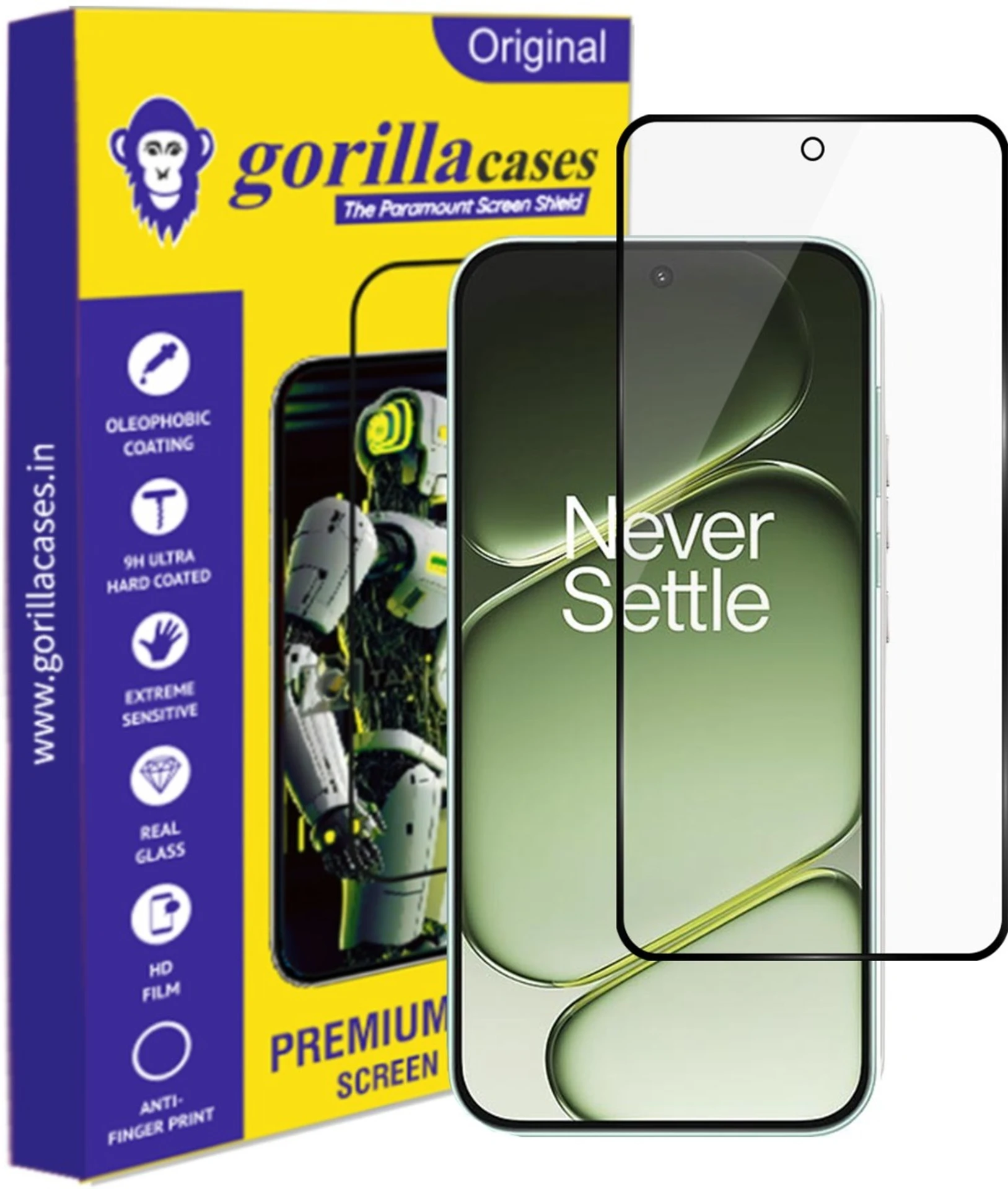 Gorilla Cases Edge To Edge Tempered Glass