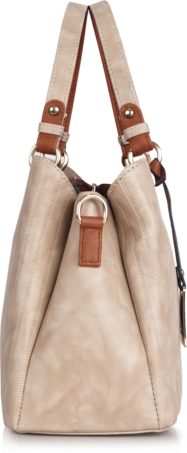 Women Beige Handbag