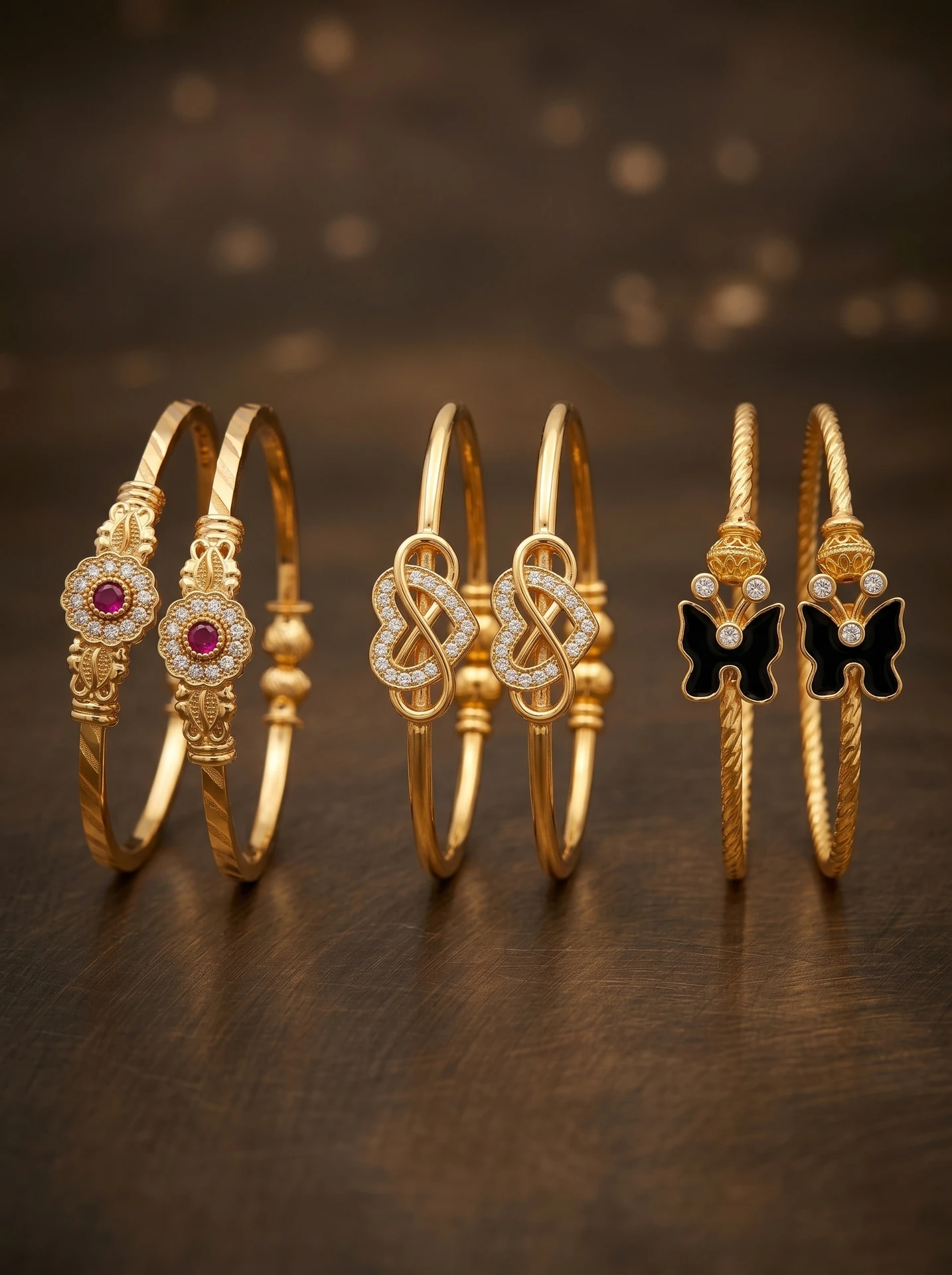 brado jewellery Brass Diamond Gold