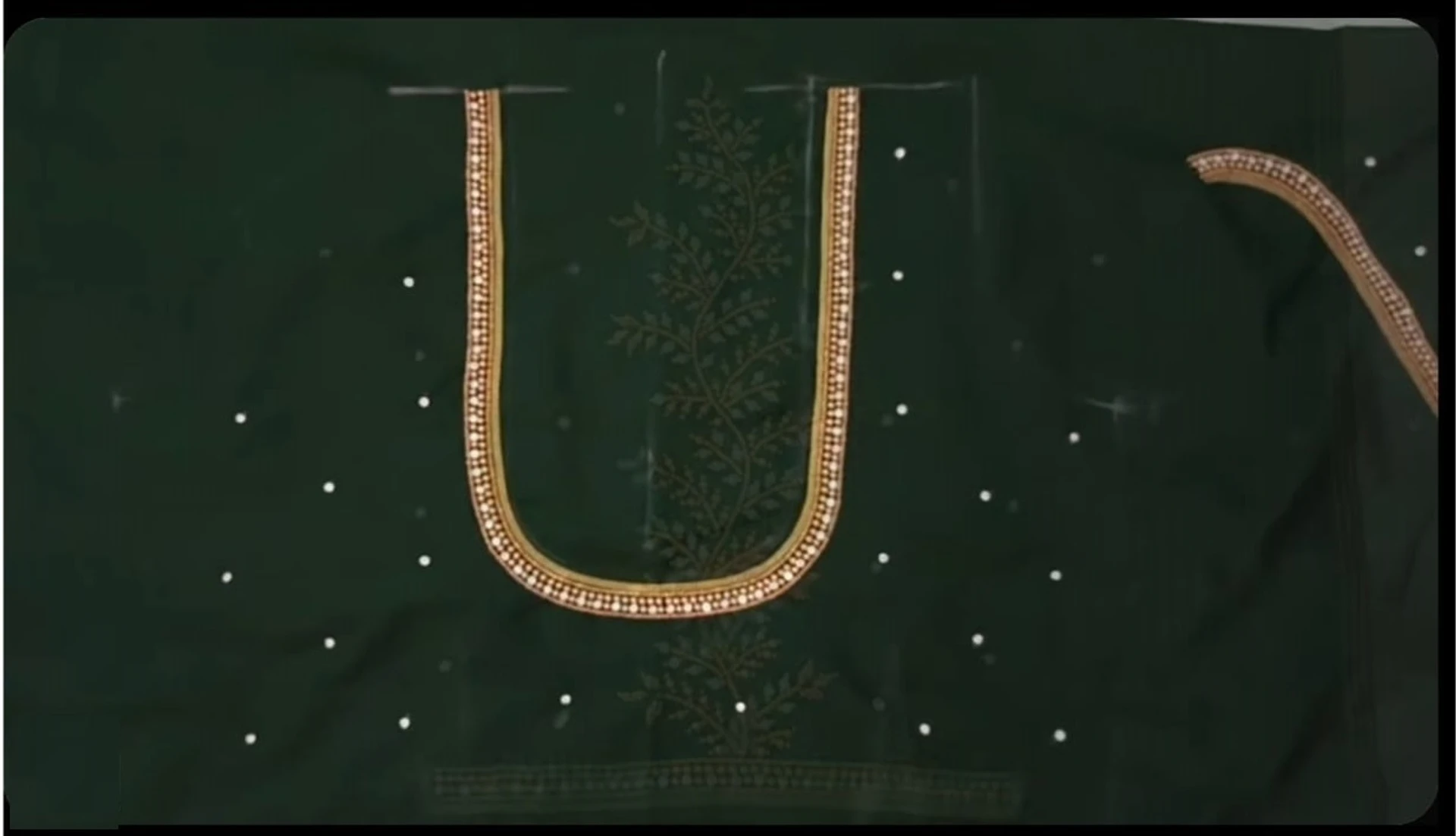 Blouse Material Embroidered