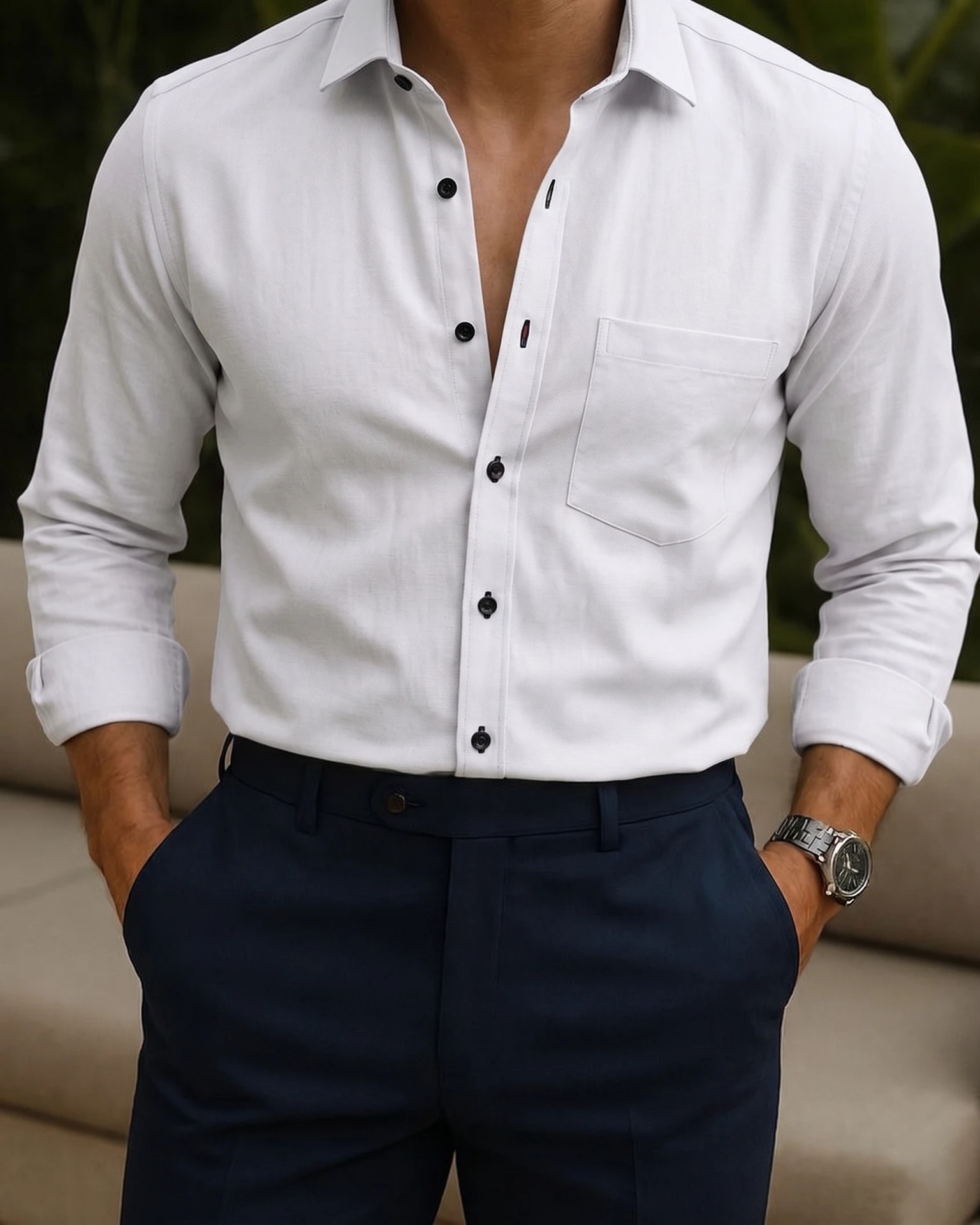Collar Casual Shirt