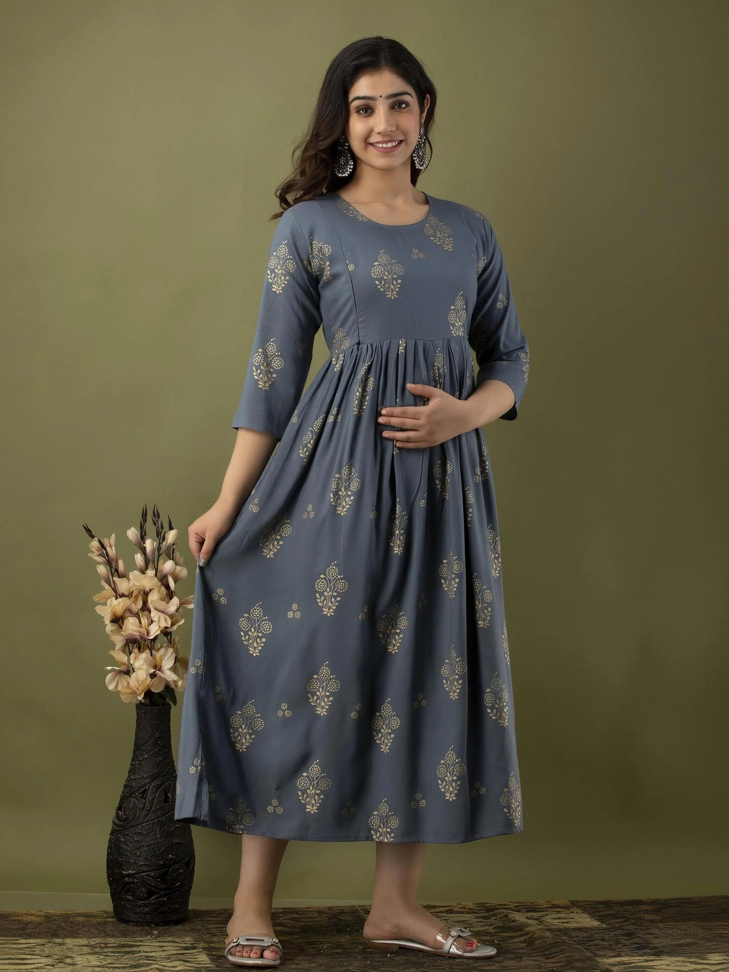 Women Gown Grey