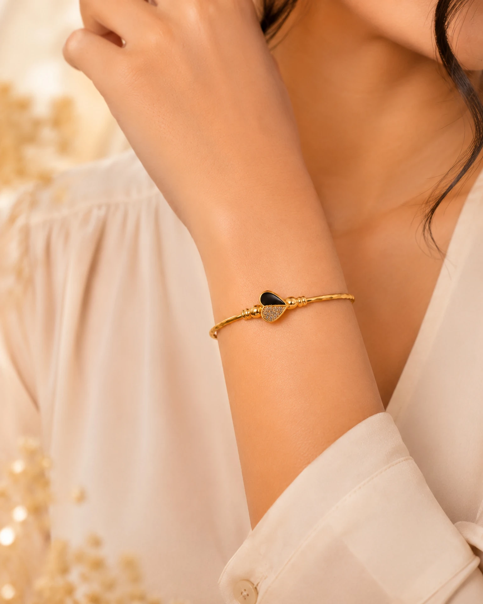 Gold-plated Bracelet Set