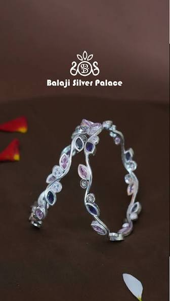 silver Bracelet Set