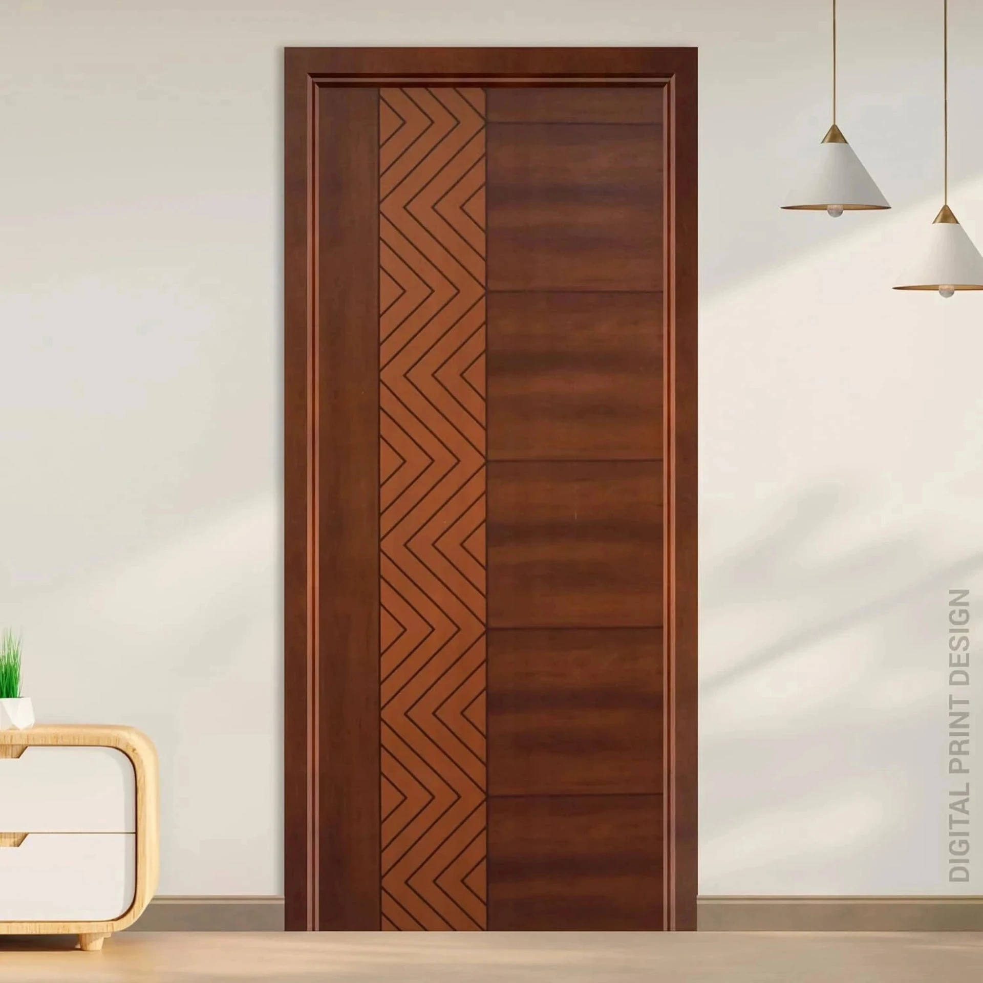 LAPO Door-WPC-25 MM-27×81-M-410 Interior Door