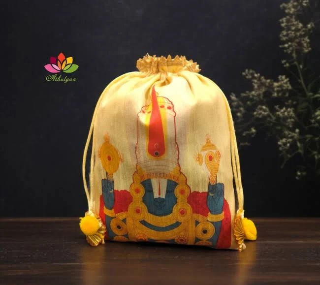 Balaji Theme Potli Bag