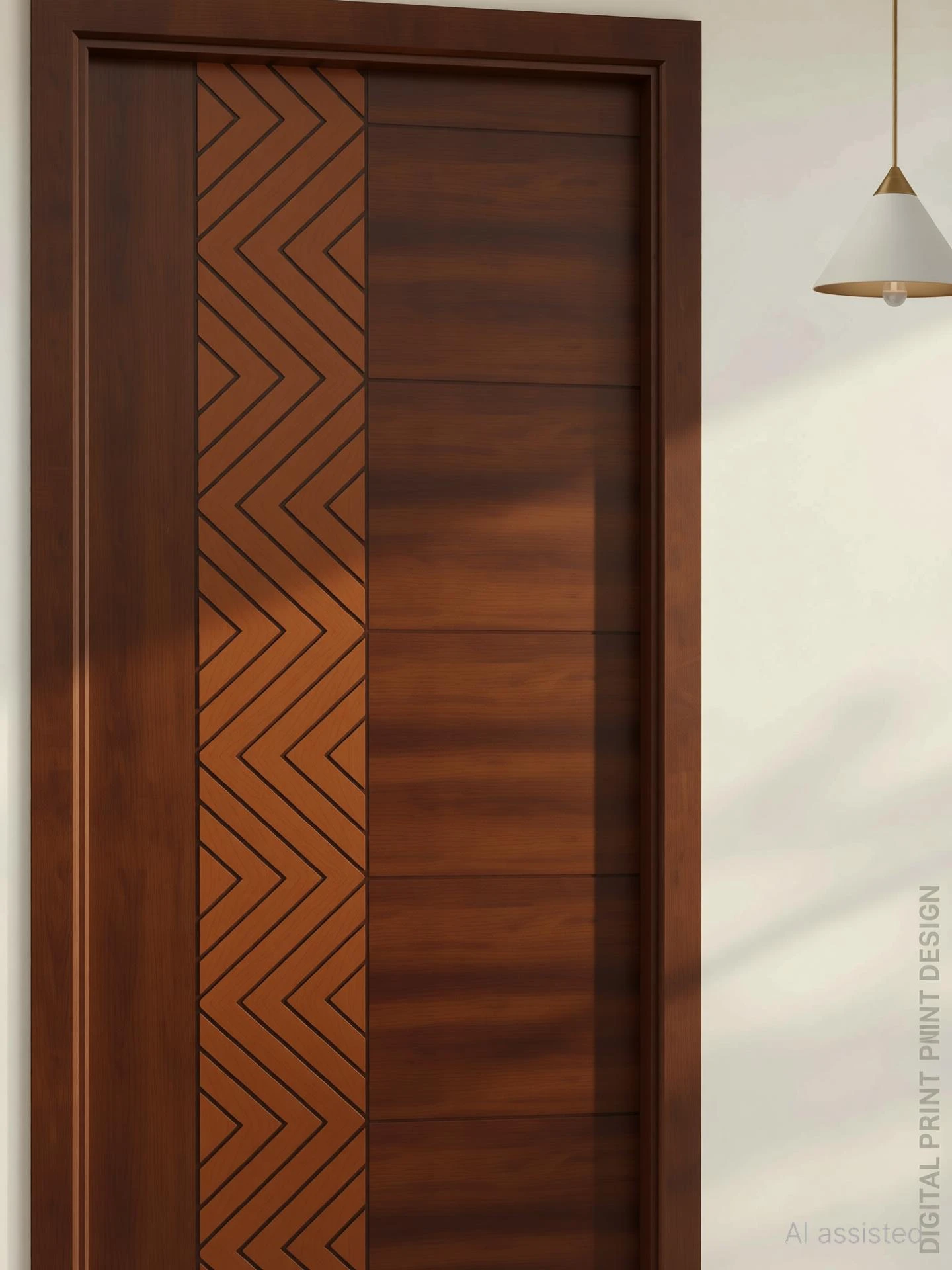LAPO Door-WPC-25 MM-27×81-M-410 Interior Door