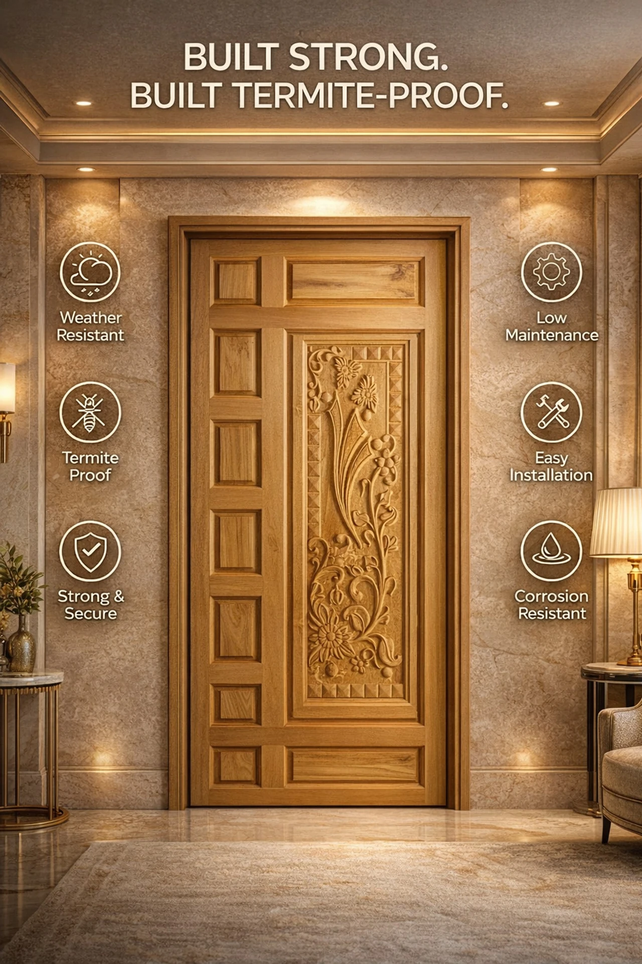 MAA BASHUMATA WD7532 Interior Door (Wood, Timber)