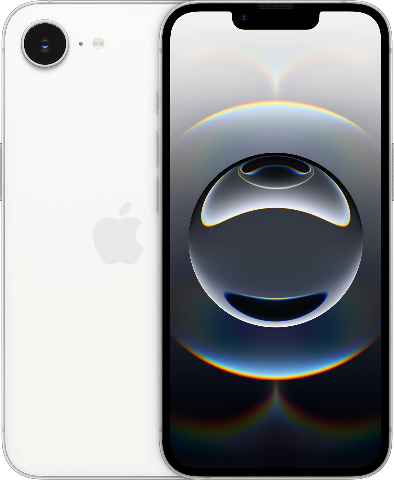 APPLE iPhone 16e (White, 128 GB)