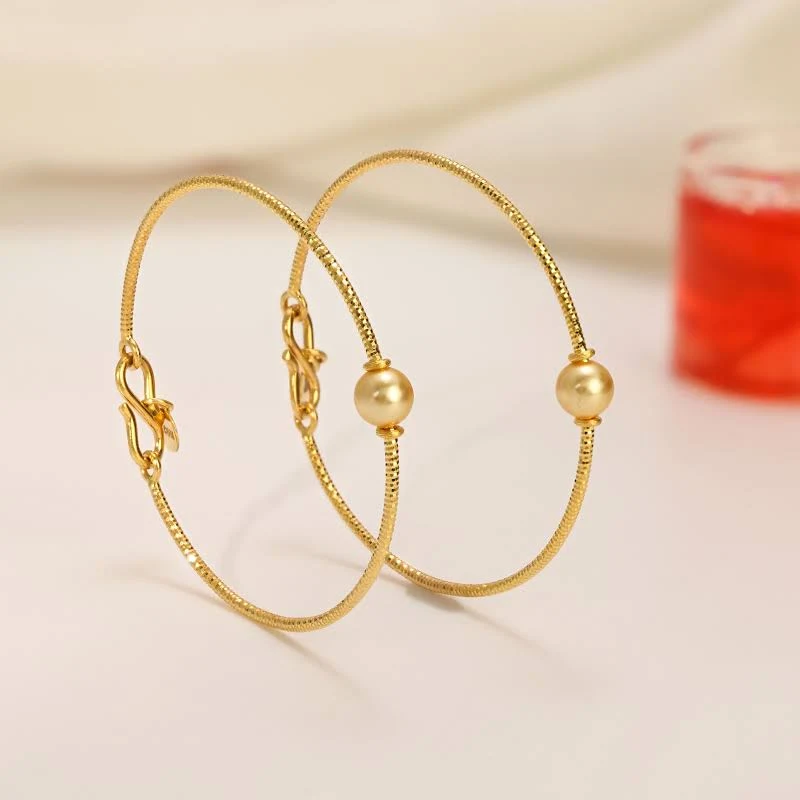 Golden Glow Gold Bangles