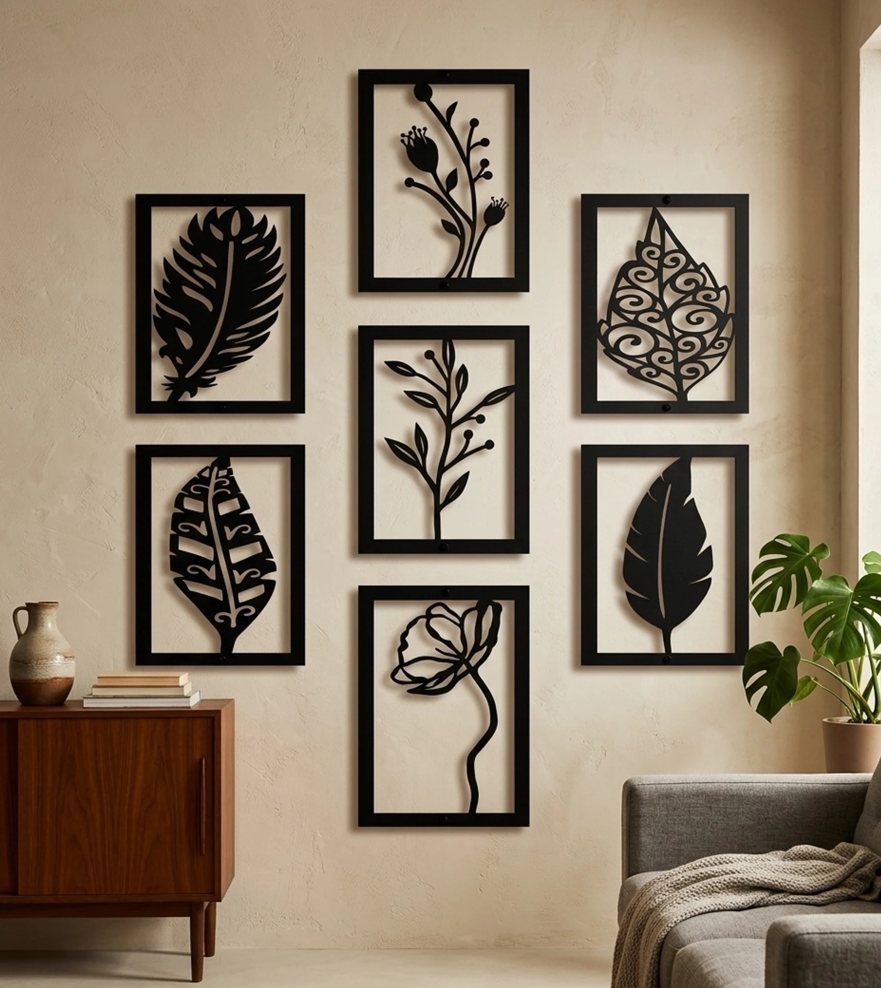 Wooden Wall Decor Hangings Living Room