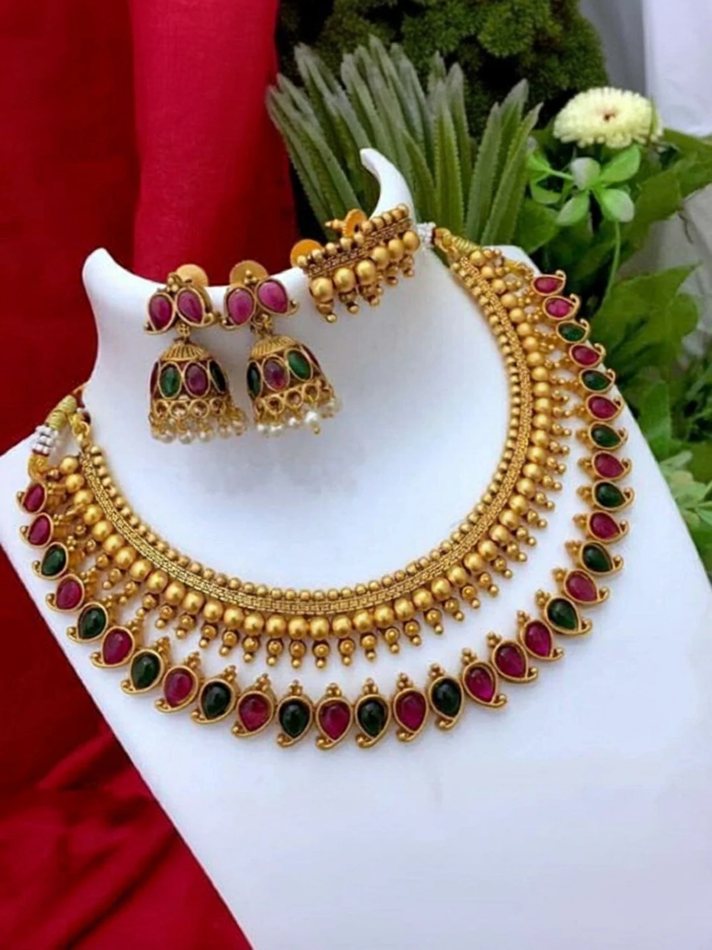 Gold-plated Gold Jewel Set (Pack of 1)