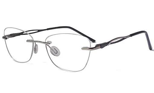 Frameless Specs for Female Rimless Eyeglasses
